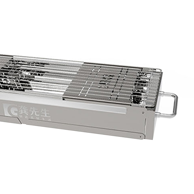 Kültéri piknik nagy 304 rozsdamentes acél grill grill